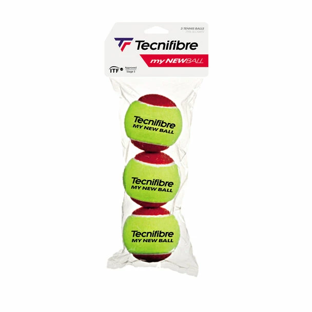 TECNIFIBRE Red Balls 3 Bag – Tennis Balls 1 TECNIFIBRE Red Balls 3 Bag – Tennis Balls