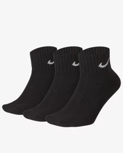 Nike Everyday Ankle Sock Black X3