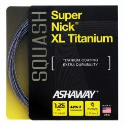 Ashaway Supernick XL Titanium 1.25 – Squash Set
