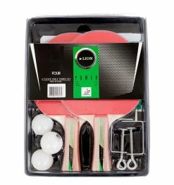 Lion Delux Four Player Table Tennis Set