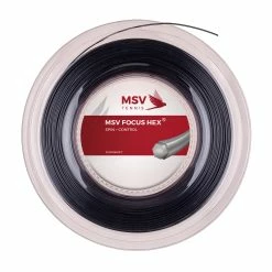 MSV Focus Hex Reel Black 1.23 Tennis String