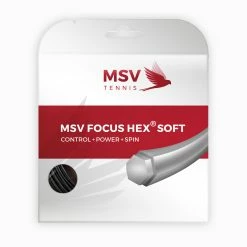 MSV Focus Hex Set Soft Black 1.3 Tennis String