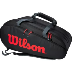 Wilson Tour 3 Comp Clash Black/red/grey – Racket Bag