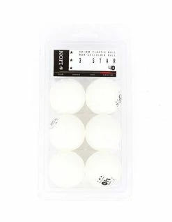 LION WET Three Star T/T Balls 6pc