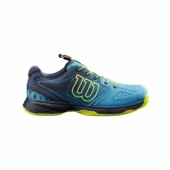 Wilson Kaos Junior Barr Reef/Naby Blaze UK5.5 β Tennis Shoes