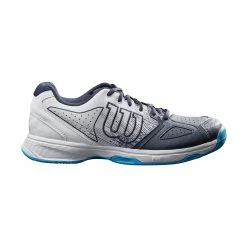 Wilson Mens Kaos Stroke White/Barrier Reef – Tennis Shoe