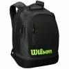 Wilson Team Backpack Black/green – Racket Bag