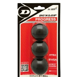 Dunlop Progress 3 Pack – Squash Balls